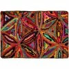 Cheap ???? Chesapeake Merchandising Chesapeake Chindi Star Burst Multicolored Hand Tufted 20 X 30 In. Bath Rug ????