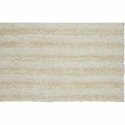 Hot Sale ???? Chesapeake Merchandising Stripe Cotton Reversible Cannon 17 In. X 24 In. Bath Rug ✨