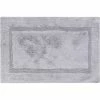 New ???? Other Brands Egyptian Cotton Inset Border Bath Rug ????