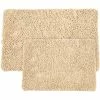 Deals ✨ Lavish Home Memory Foam Shag Bath Mat 2 Pc. Set ????