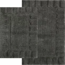 Brand new ???? Chesapeake Merchandising Tile Boarder Bath Rug 2 Pc. Set ????