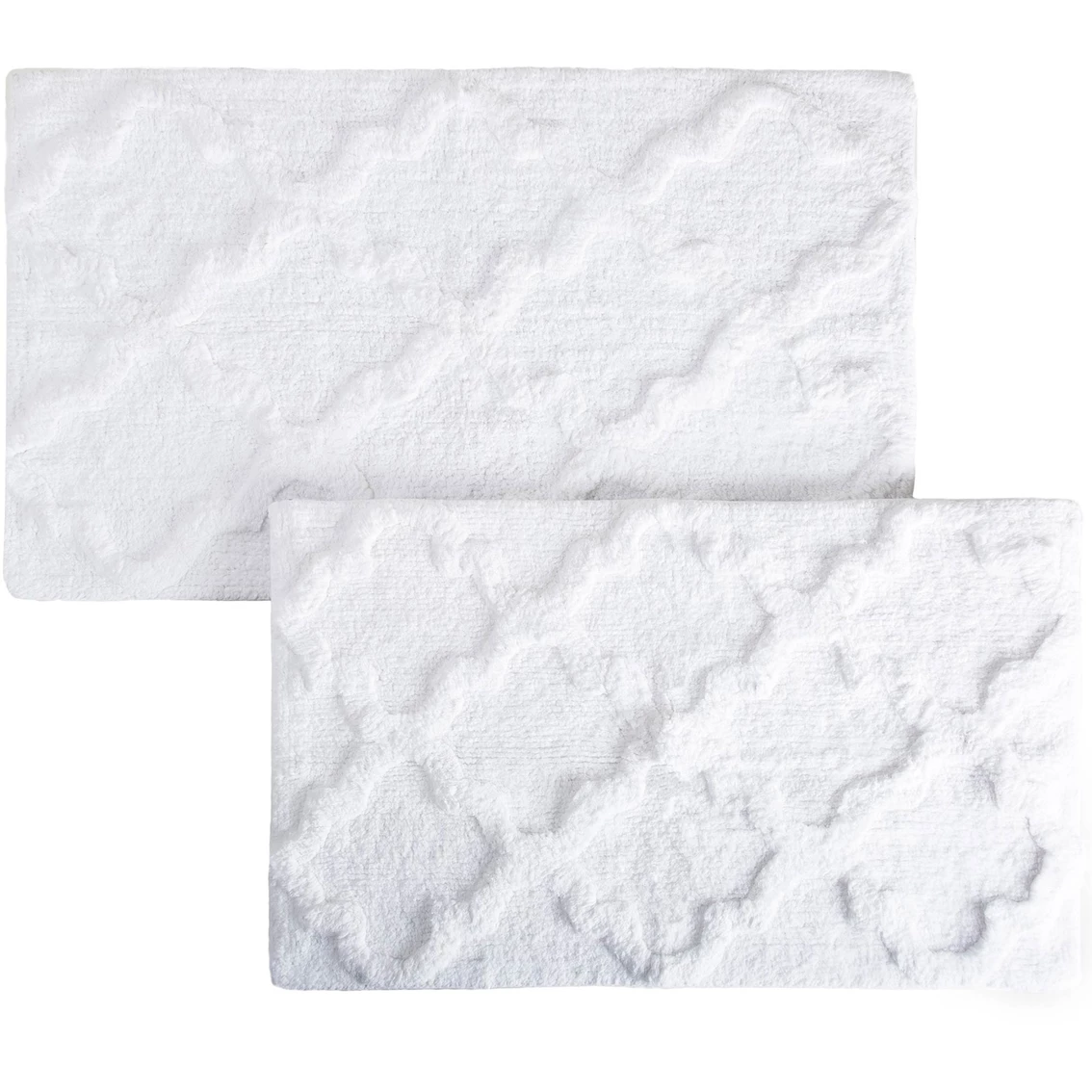 Cheap ✨ Lavish Home 2 Pc. Trellis Bath Mat Set ????