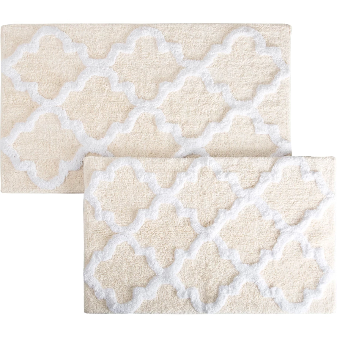 Cheap ✨ Lavish Home 2 Pc. Trellis Bath Mat Set ???? - Image 2