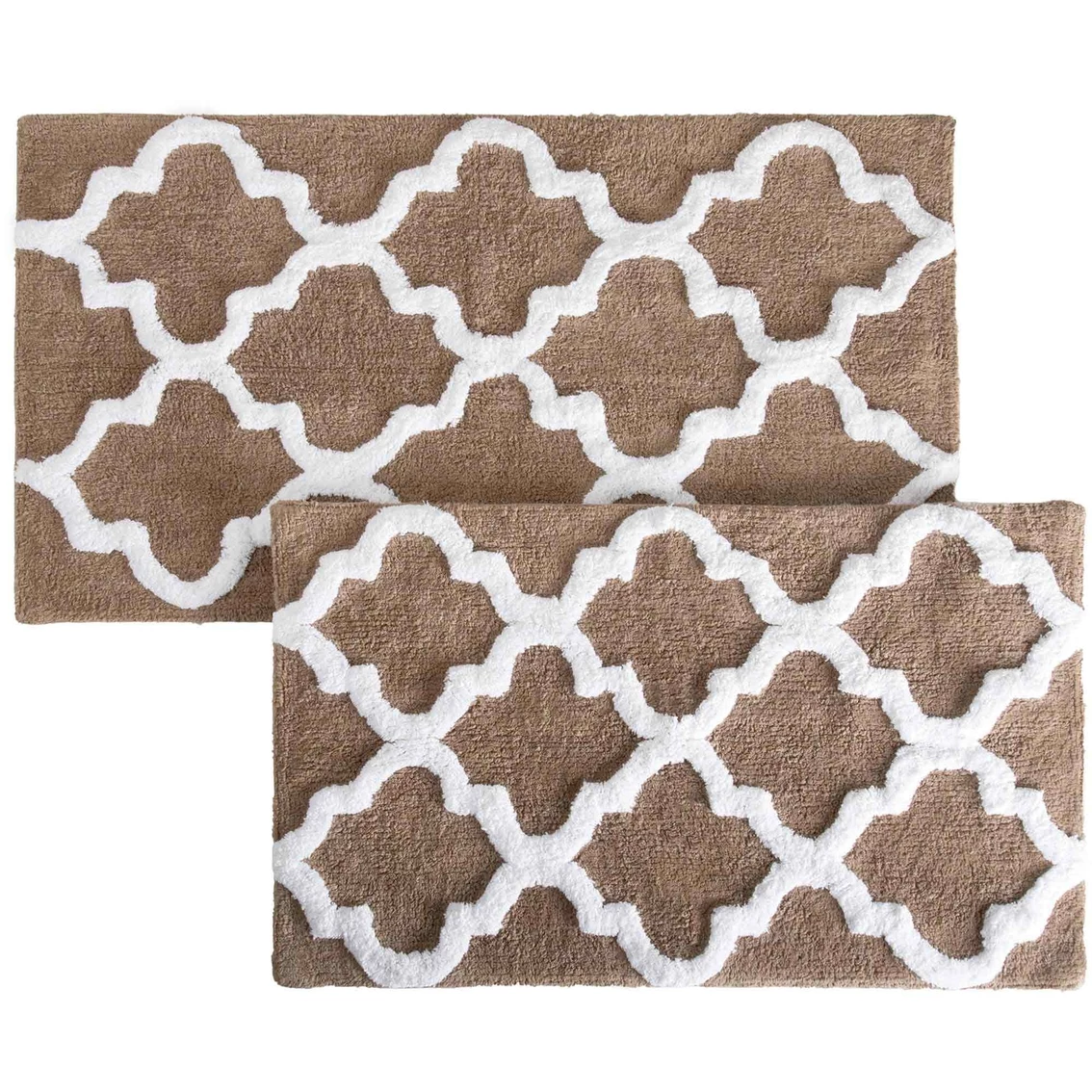 Cheap ✨ Lavish Home 2 Pc. Trellis Bath Mat Set ???? - Image 3