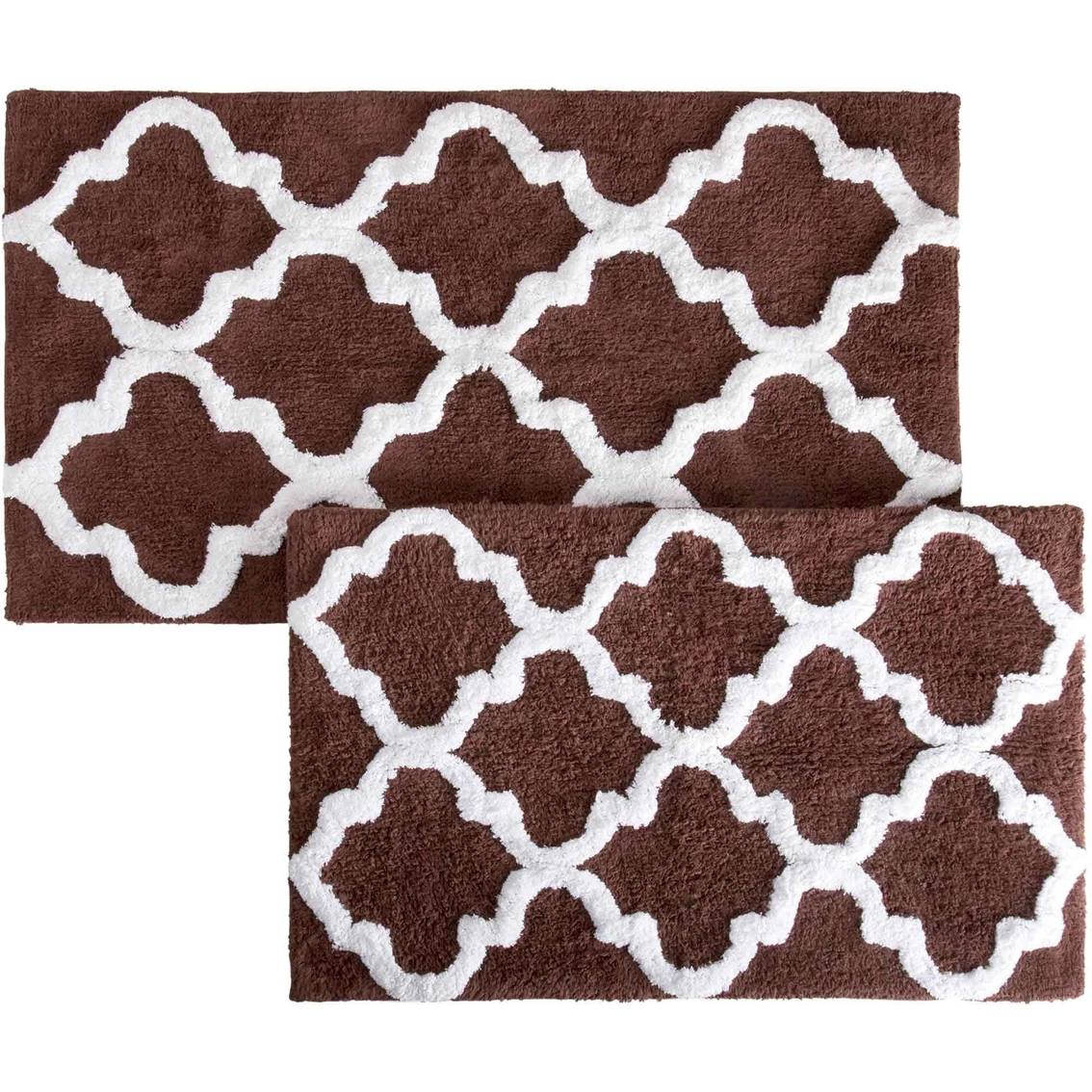 Cheap ✨ Lavish Home 2 Pc. Trellis Bath Mat Set ???? - Image 4