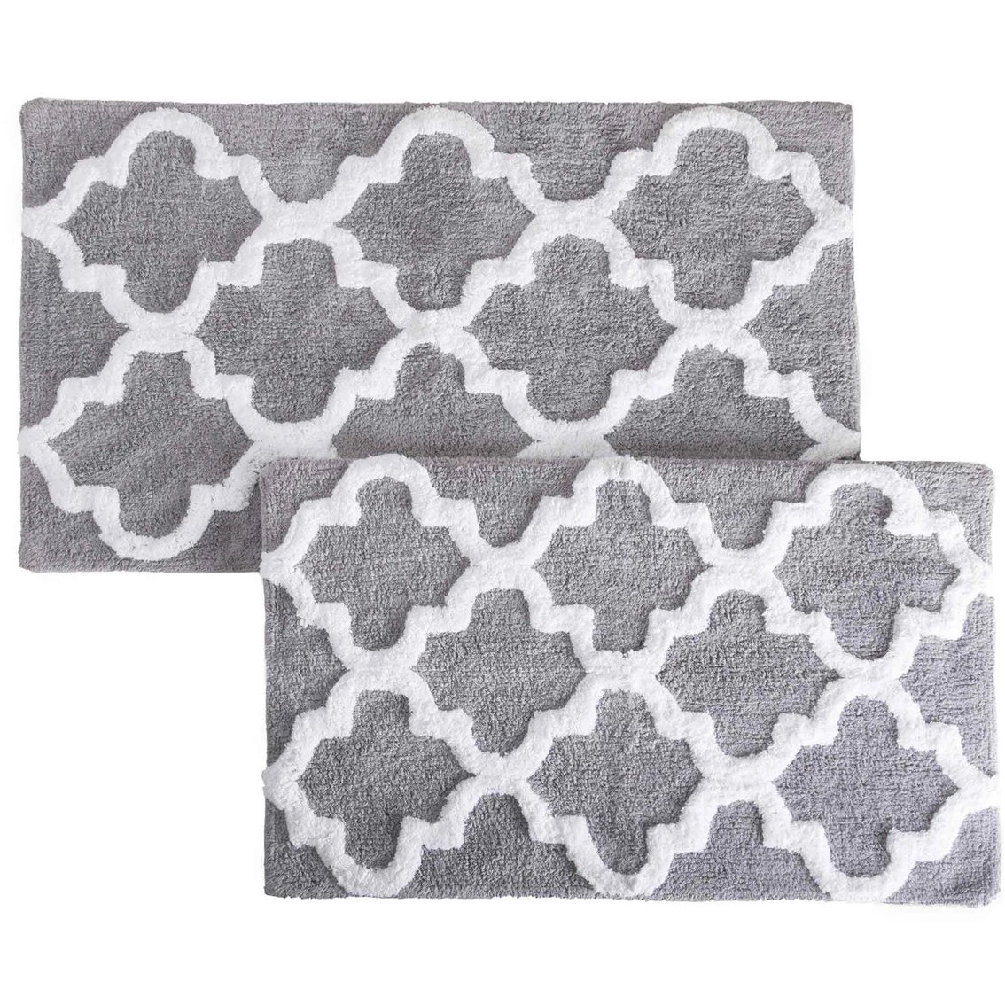 Cheap ✨ Lavish Home 2 Pc. Trellis Bath Mat Set ???? - Image 6