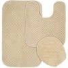 Best Pirce ✨ Garland Rug Garland 3 Pc. Cabernet Nylon Bath Rug Set ????