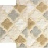 Flash Sale ✔️ Chesapeake Merchandising Alloy Moroccan Tiles Spa Bath Rug 2 Pc. Set ????
