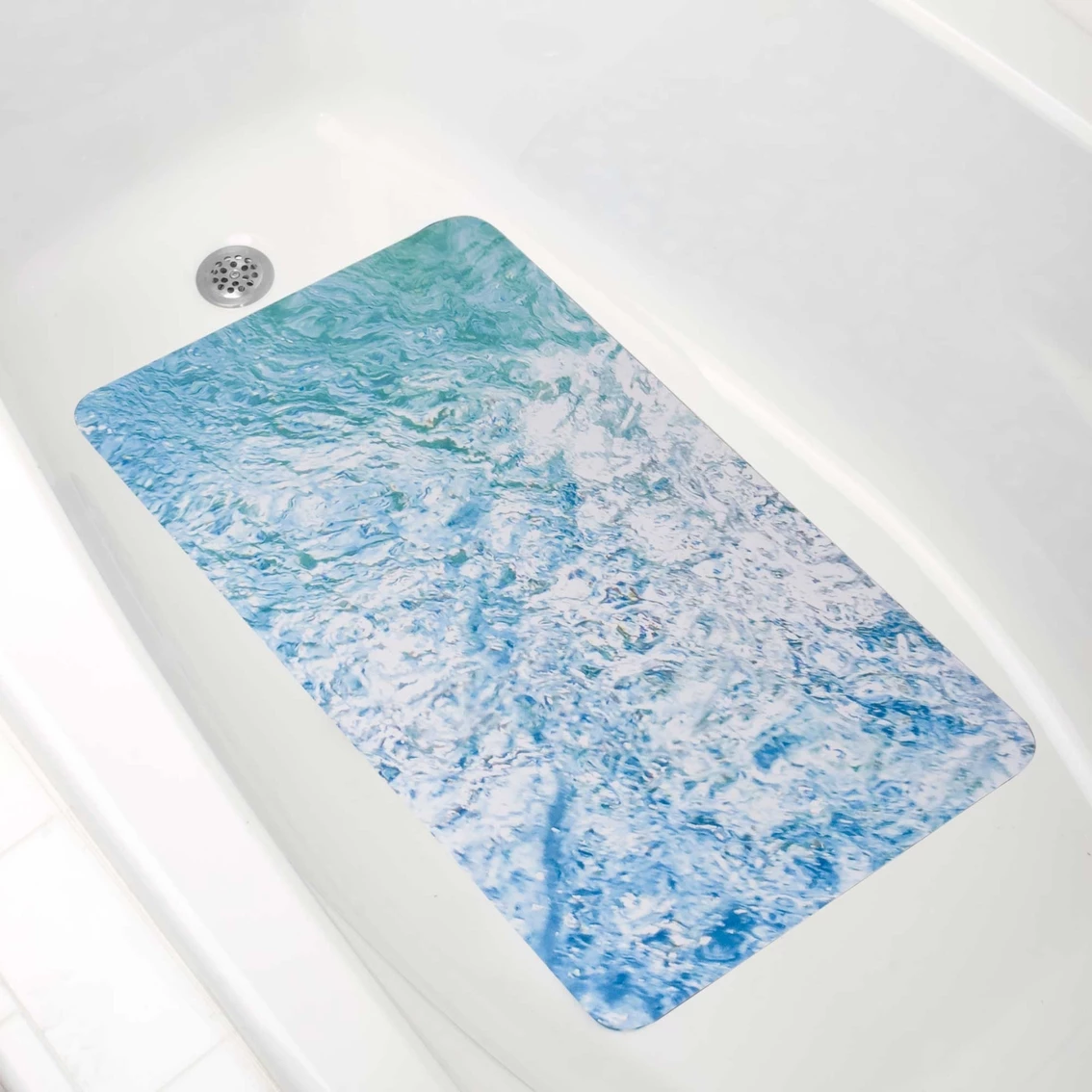 Top 10 ???? Zenna Home Surf's Up Decorative Ocean Print Bathtub Mat ????