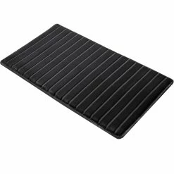 Best reviews of ⌛ Microdry Charcoal-Infused Memory Foam Bath Mat With GripTex Base ????