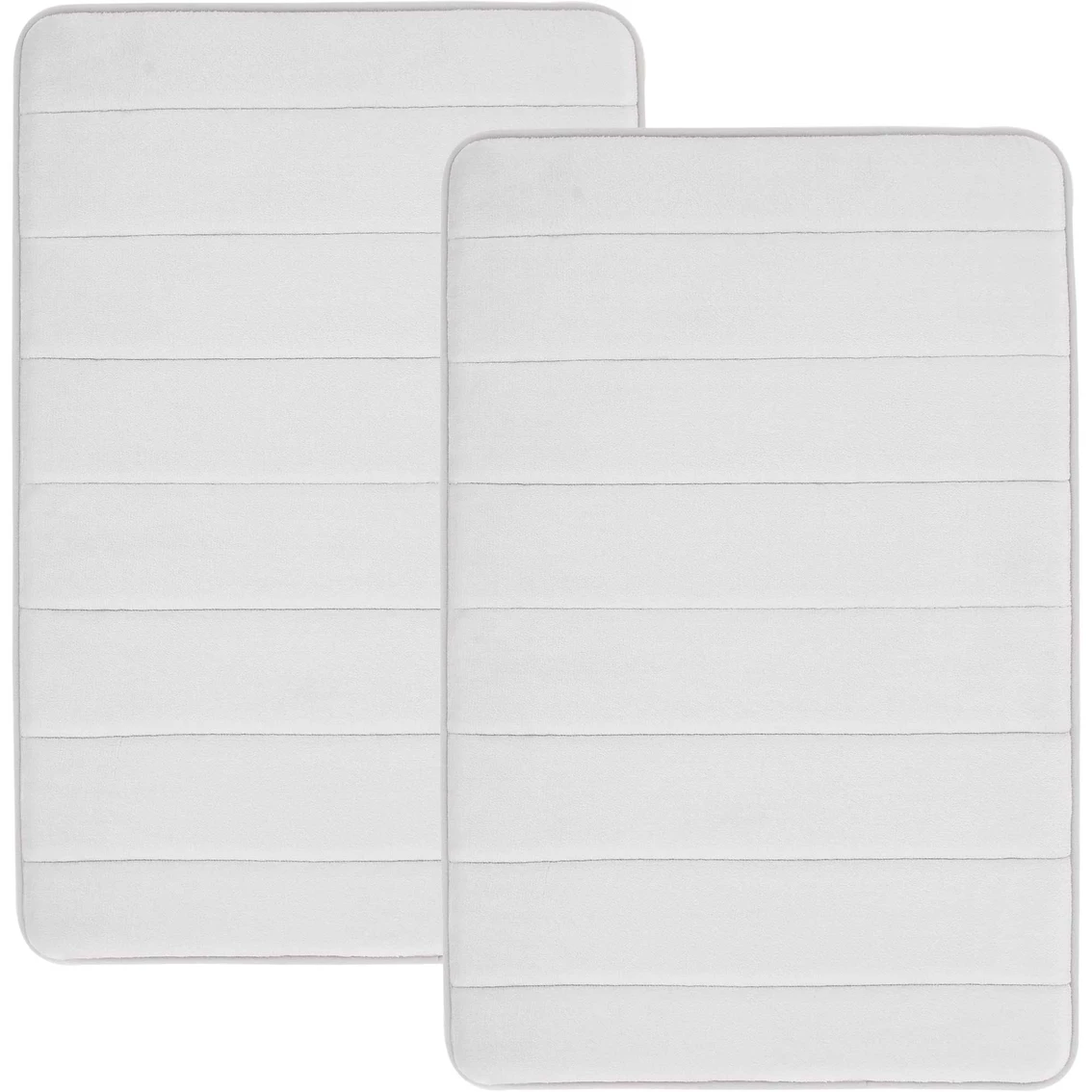 Hot Sale ???? Truly Soft 20 X 32 In. Solid Memory Foam Bath Rug 2 Pk. ???? - Image 2