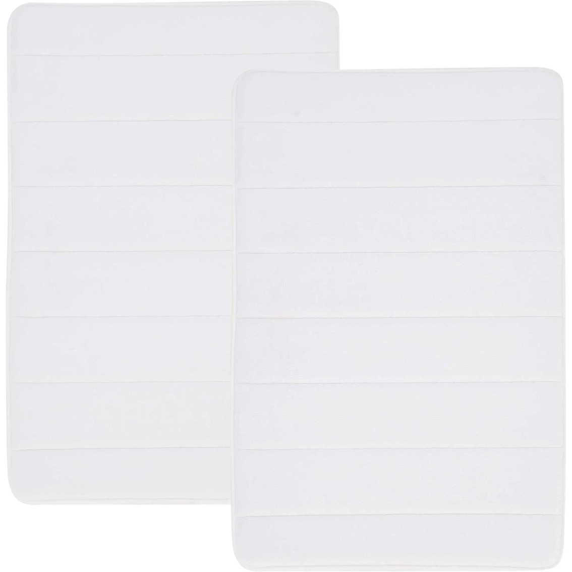 Hot Sale ???? Truly Soft 20 X 32 In. Solid Memory Foam Bath Rug 2 Pk. ???? - Image 3