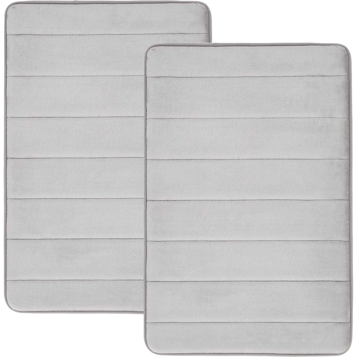 Hot Sale ???? Truly Soft 20 X 32 In. Solid Memory Foam Bath Rug 2 Pk. ???? - Image 4