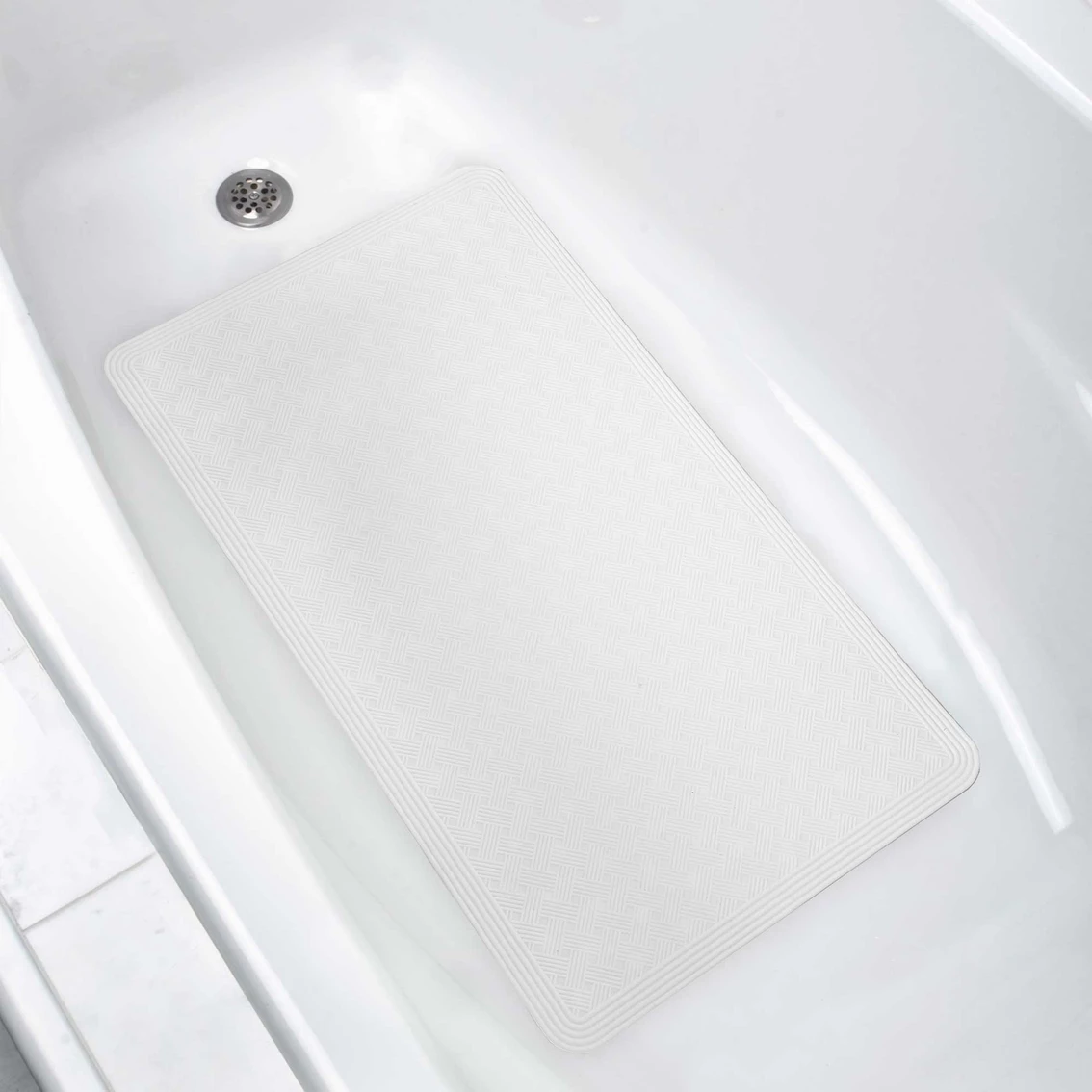 Outlet ???? Zenna Home Basketweave Bathtub Mat ????