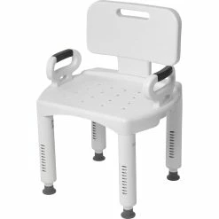 Best Pirce ⭐ Drive Medical Premium Series Shower Chair With Back And Arms ????