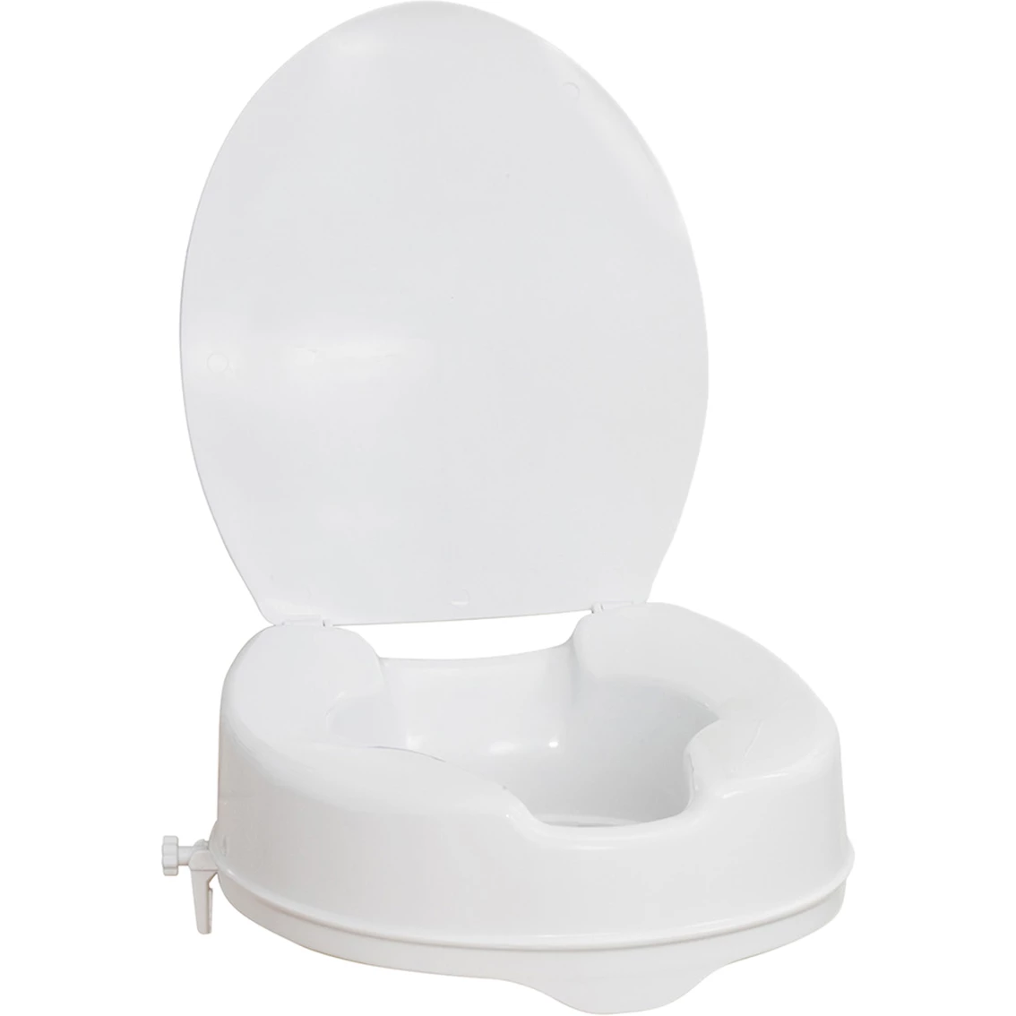 Cheap ⌛ Drive Medical AquaSense Raised Toilet Seat With Lid, 2 In. ⌛