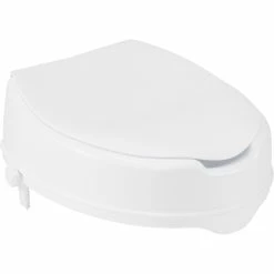 Cheap ⌛ Drive Medical Raised Toilet Seat With Lock And Lid, Standard Seat ????