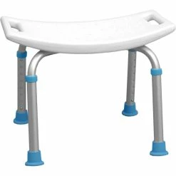 Flash Sale ???? Drive Medical AquaSense Adjustable Bath And Shower Chair With Non-Slip Seat, White ????